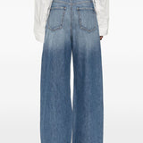Jeans a gambaampia angri in blu Maxmara sportmax - donna 