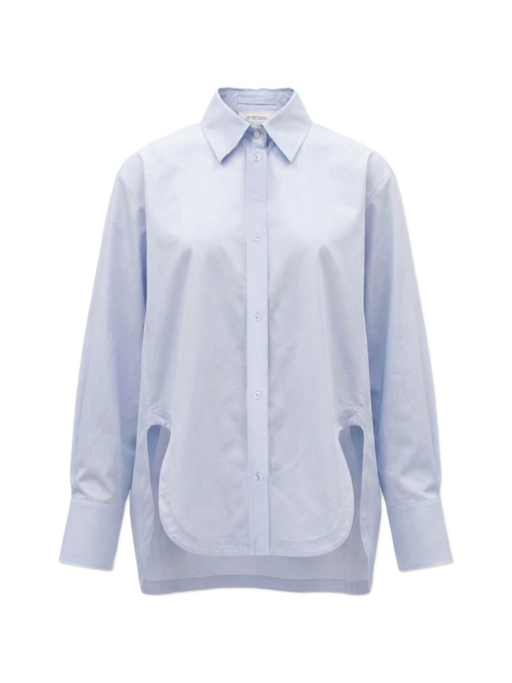 Camicia a manich lunghe  ovest in celeste Maxmara sportmax - donna 