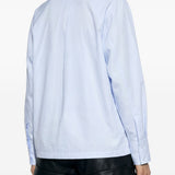 Camicia a manich lunghe  ovest in celeste Maxmara sportmax - donna 
