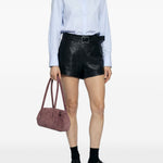 Camicia a manich lunghe  ovest in celeste Maxmara sportmax - donna 