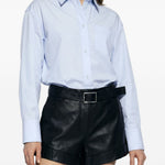 Camicia a manich lunghe  ovest in celeste Maxmara sportmax - donna 