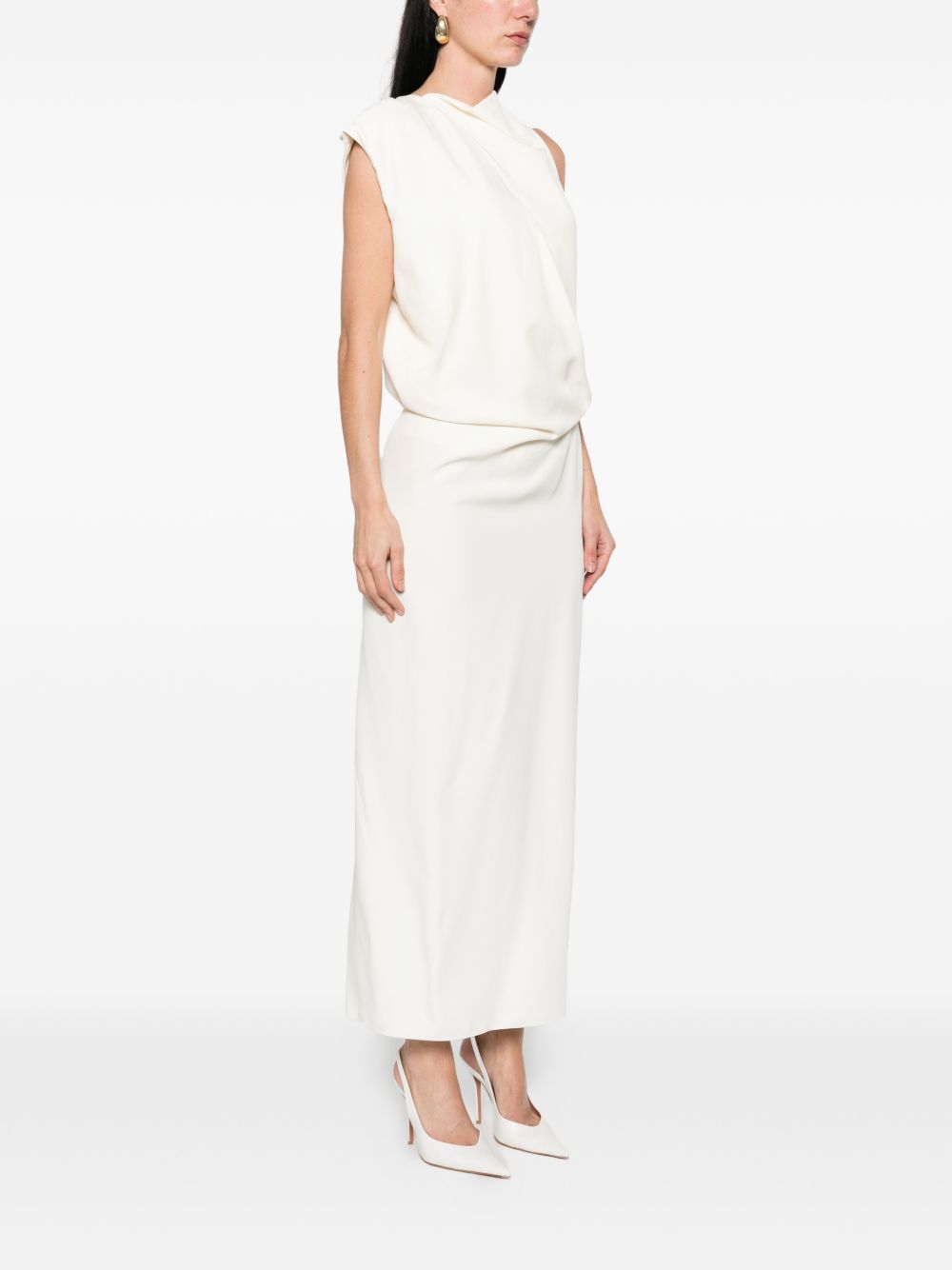 Abito midi in bianco Max Mara - donna 