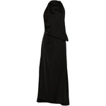 Abito dolmen in nero Max Mara Sportmax- donna 