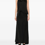 Abito dolmen in nero Max Mara Sportmax- donna 