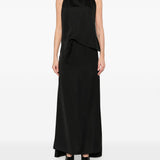 Abito dolmen in nero Max Mara Sportmax- donna 