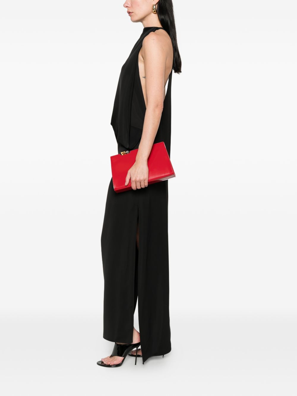 Abito dolmen in nero Max Mara Sportmax- donna 