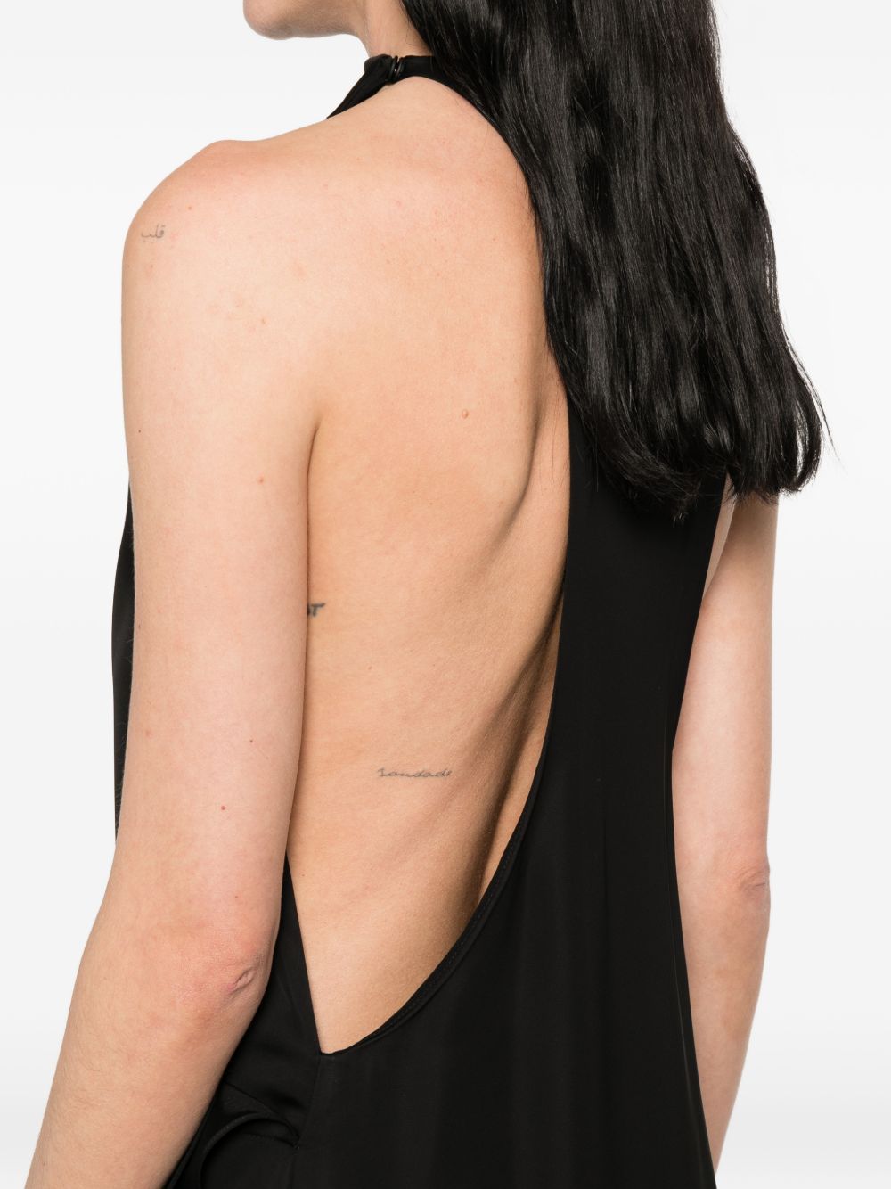 Abito dolmen in nero Max Mara Sportmax- donna 