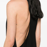 Abito dolmen in nero Max Mara Sportmax- donna 