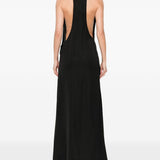 Abito dolmen in nero Max Mara Sportmax- donna 