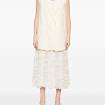 Gilet oversize in avorio Maxmara sportmax - donna 