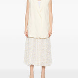 Gilet oversize in avorio Maxmara sportmax - donna 