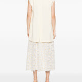 Gilet oversize in avorio Maxmara sportmax - donna 