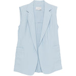 Gilet oversize in azzurro Maxmara sportmax - donna 
