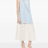 Gilet oversize in azzurro Maxmara sportmax - donna 
