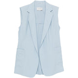 Gilet oversize in azzurro Maxmara sportmax - donna 