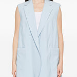 Gilet oversize in azzurro Maxmara sportmax - donna 