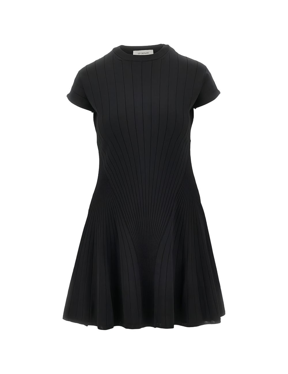 Miniabito a coste ere in nero Maxmara sportmax - donna 