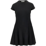 Miniabito a coste ere in nero Maxmara sportmax - donna 