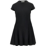Miniabito a coste ere in nero Maxmara sportmax - donna 