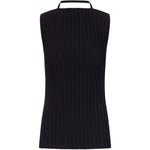 Top drago in nero Max Mara Sportmax- donna 