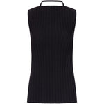 Top drago in nero Max Mara Sportmax- donna 