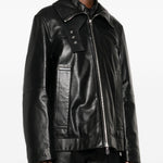 Giacca in pelle ciocca in nero Maxmara sportmax - donna 
