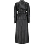Cappotto con cintura paste in nero Maxmara sportmax - donna 