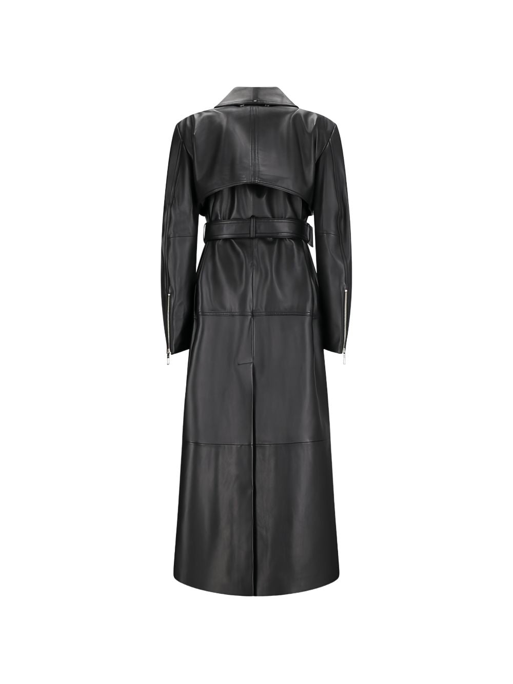 Cappotto con cintura paste in nero Maxmara sportmax - donna 