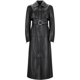 Cappotto con cintura paste in nero Maxmara sportmax - donna 