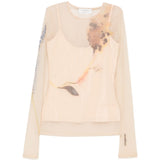 T-shirt Nerine in avorio Max Mara Sportmax- donna 