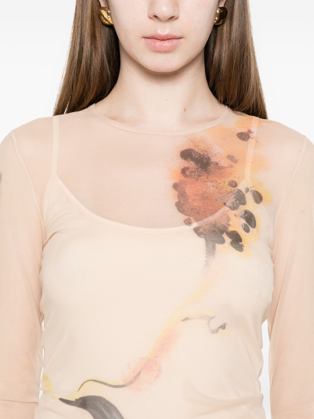 T-shirt Nerine in avorio Max Mara Sportmax- donna 