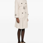 Trench con cintura in avorio Max Mara the cube - donna 