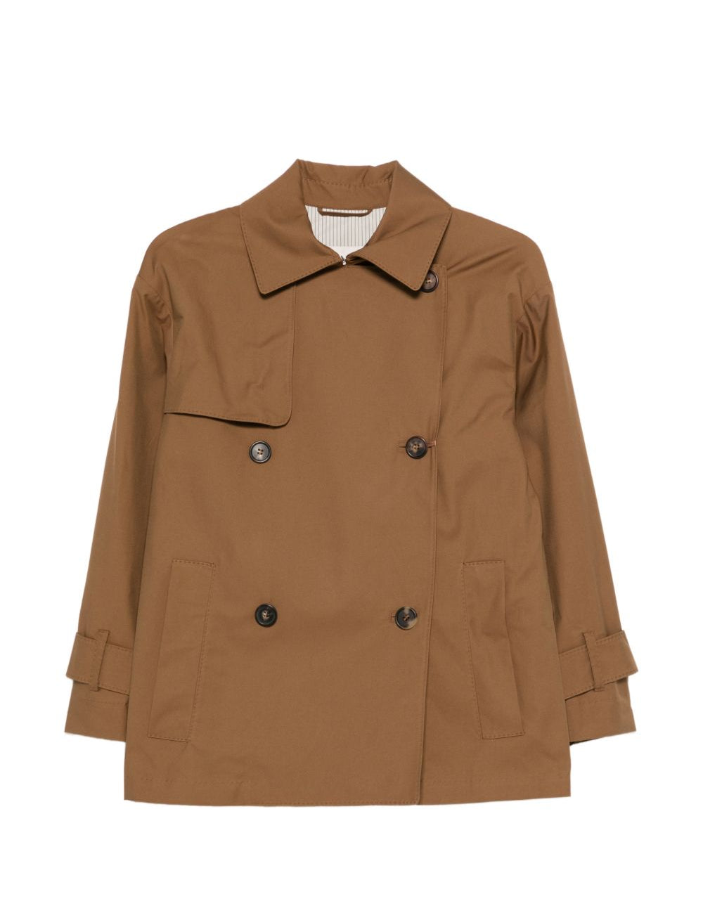 Trench corto MTCzeno in marrone Max Mara the cube - donna 