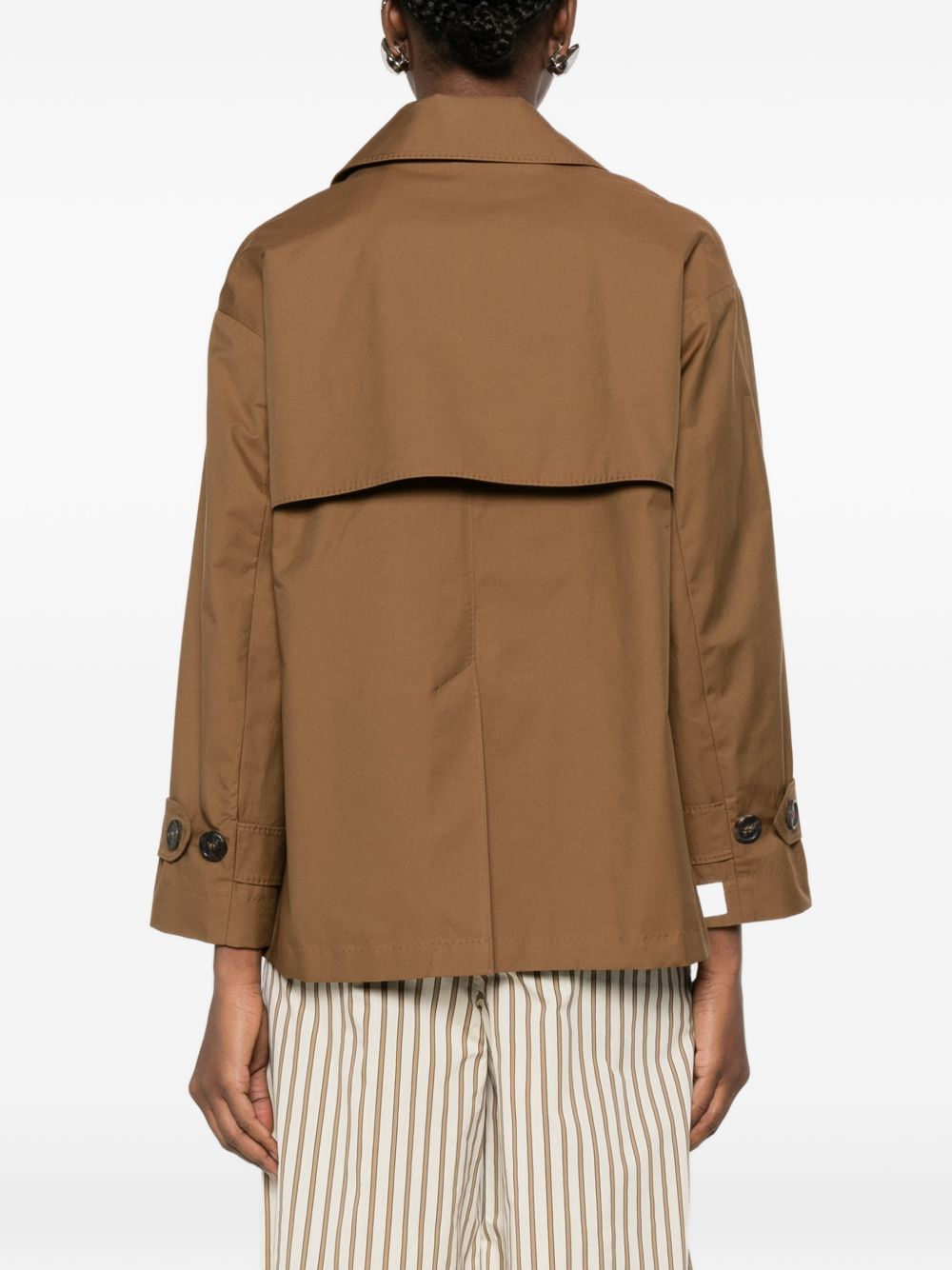 Trench corto MTCzeno in marrone Max Mara the cube - donna 