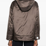 Giacca Mtcdaria con cappuccio in marrone Max Mara the cube - donna 