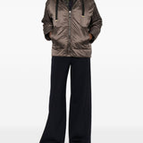 Giacca Mtcdaria con cappuccio in marrone Max Mara the cube - donna 