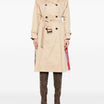 Trench con stampa sul retro ninfa multicolore Maxmara weekend - donna 