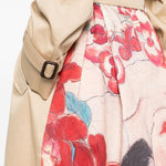Trench con stampa sul retro ninfa multicolore Maxmara weekend - donna 