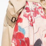 Trench con stampa sul retro ninfa multicolore Maxmara weekend - donna 