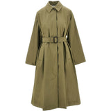Trench con cintura diva in verde Maxmara weekend - donna 