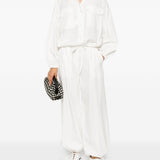Giacca -camicia con tasche origano in bianco Maxmara weekend - donna 