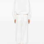 Giacca -camicia con tasche origano in bianco Maxmara weekend - donna 