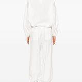 Giacca -camicia con tasche origano in bianco Maxmara weekend - donna 