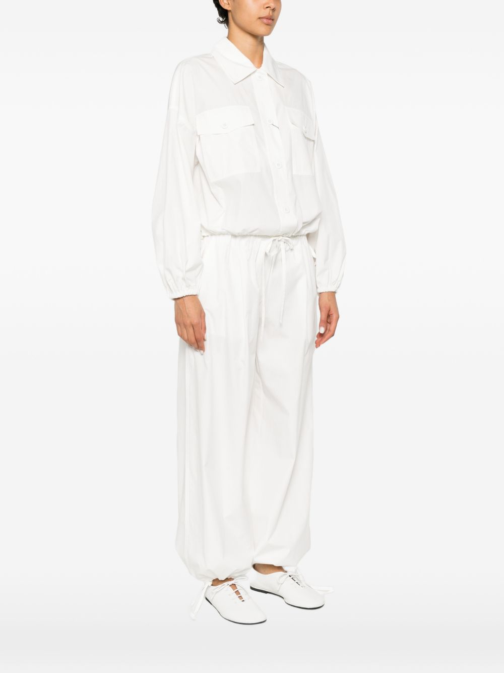 Giacca -camicia con tasche origano in bianco Maxmara weekend - donna 