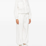 Giacca -camicia con tasche origano in bianco Maxmara weekend - donna 