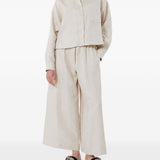 Camicia con taschino in beige Maxmara weekend - donna 