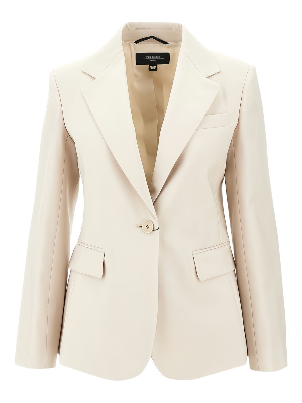 Lamine blazer monopetto in avorio Maxmara weekend - donna 