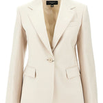 Lamine blazer monopetto in avorio Maxmara weekend - donna 