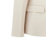 Lamine blazer monopetto in avorio Maxmara weekend - donna 