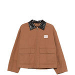 Giacca con colletto a contrasto freccia in marrone Maxmara weekend - donna 